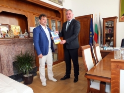 15 октомври 2018. Среща на дистрикт гуверньора с РК Плевен Центрум и кмета на Плевен
