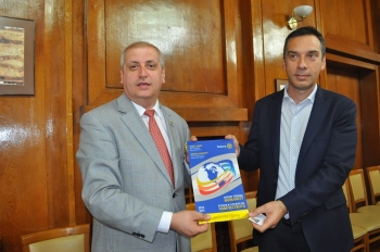 12 юли 2016 г., Среща на ДГ Димитър Димитров с областния управител и с кмета на Бургас