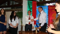 Антон Томчев получи президентската огърлица от Росен Станев за ротарианската 2012/13 в Ротари клуб СЛИВЕН